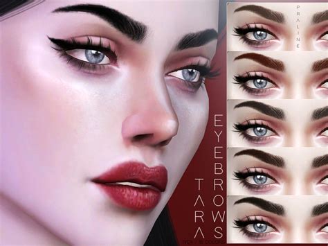 Tara Eyebrows N124 By Pralinesims At Tsr Sims 4 Updates