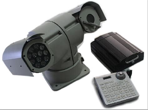 Ir 100m Night Vision Intelligence Ptz Thermal Imaging Rugged Police Car Camera
