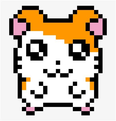 Hamtaro Pixel Hamster 1200x1200 Png Download Pngkit