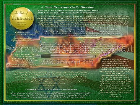 Tennessee — Products 2 Prophetic Art Of James Nesbit Prophetic Art