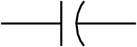 Capacitor Symbol Clip Art at Clker.com - vector clip art online