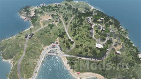 Скачать Карта Caronoa Isle версия 20 для Beamngdrive V012