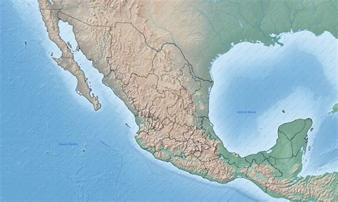 Mexico Mapa Con Nombres File Mapa Politico De Mexico  Wikimedia My