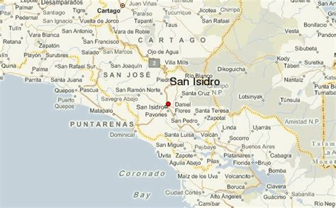 San Isidro Costa Rica Map Hiking In Map