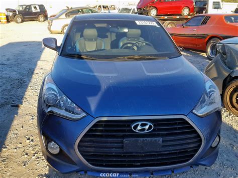 The main benefit of this option is its solid fuel economy rating of up to 31 mpg overall. 2016 Hyundai Veloster Turbo R-Spec | Salvage & Damaged ...