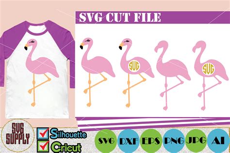 Flamingo Svg Cut File