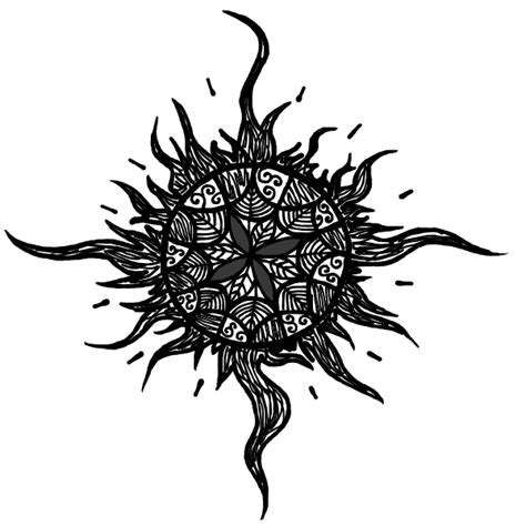 Sun Tattoo By Melirosa On Deviantart