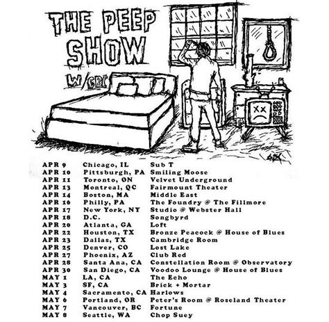 the peep show 2017 r lilpeep