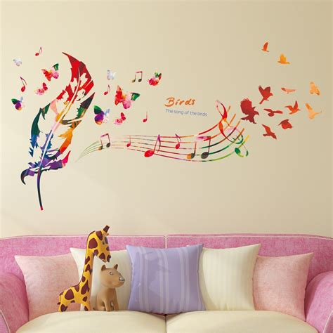 Generic Beautiful Wall Sticker For Living Room Ideal Size On Wall