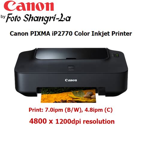Maybe you would like to learn more about one of these? INKJET PHOTO PRINTER PIXMA IP2770 DRIVER DOWNLOAD