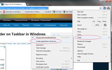 How To Pin Your Favorite Website To Windows 7 Taskbar Nextofwindowscom