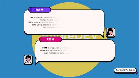 Apa Itu RAM Dan ROM Dan Apa Perbedaannya AndreDEV Studio