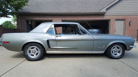 Gray 1968 Mustang 302 V8 Classic Ford Mustang 1968 For Sale