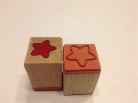 Small Star Rubber Stamps 15 Mm Sb1
