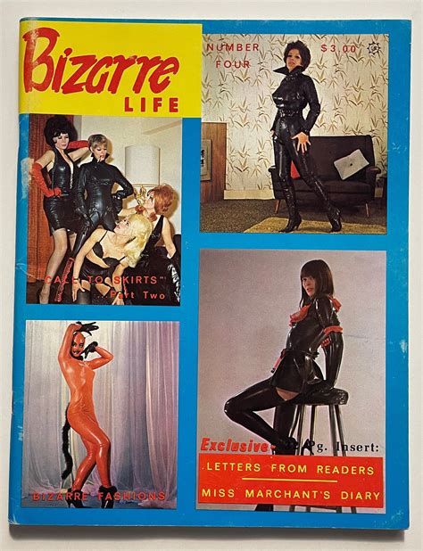Bizarre Life Magazine V1 N4 Winter 1967 Leonard Burtman Etsy