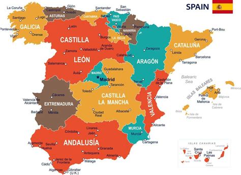 30 Spain Map Of Regions Maps Online For You