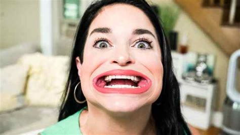 samantha ramsdell wins guinness record for the world s largest mouth gape of a female the