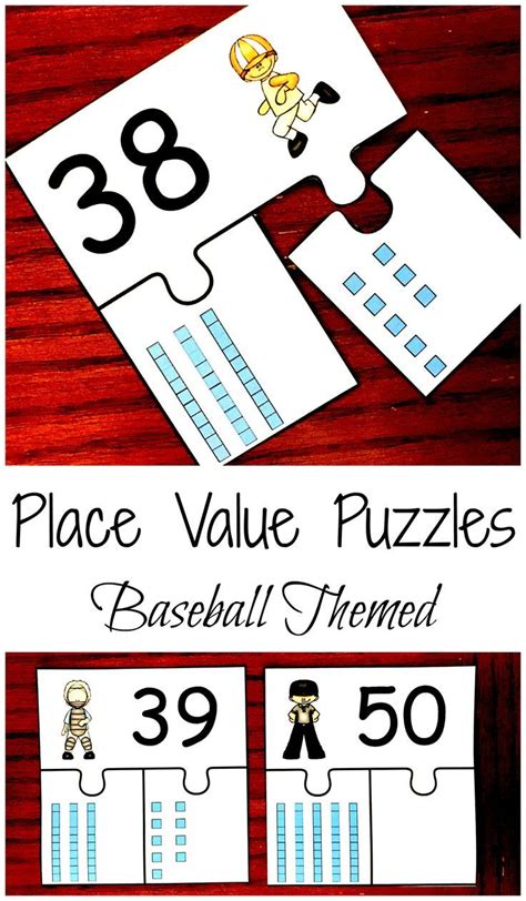 Practice Numbers 20 50 With These Place Value Puzzle Printables