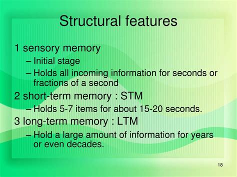 Ppt Sensory Memory And Short Term Memory Powerpoint Presentation Id