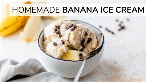 Homemade Banana Ice Cream No Sugar No Dairy No Machine The Home Recipe