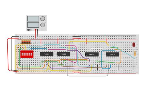 Circuit Design Circuitocombinacionalsimplificado Tinkercad