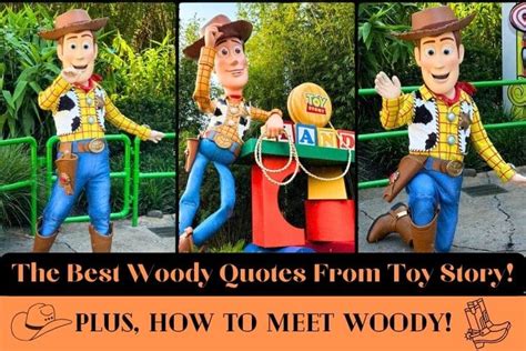 47 Best Sheriff Woody Toy Story Quotes Plus How To Meet Woody At The