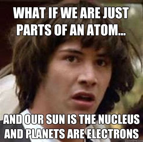 What If We Are Just Parts Of An Atom And Our Sun Is The Nucleus And