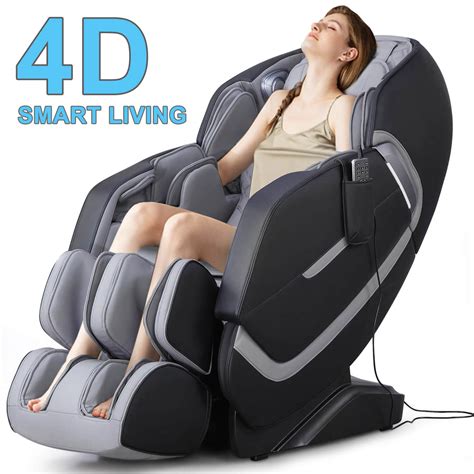 Asjmreye 4d Massage Chair W Zero Gravity And Full Body Airbags Massage