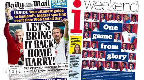 Newspaper Headlines Lets Bring It Home And One Game From Glory