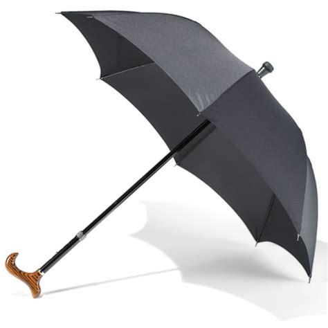 The Walking Stick Umbrella Hammacher Schlemmer