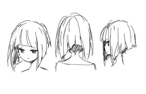 Hair Reference Drawing Reference Poses Art Reference Photos Short