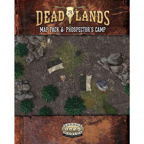 Deadlands Rpg The Weird West Map Pack 6 Prospectors Camp Savage