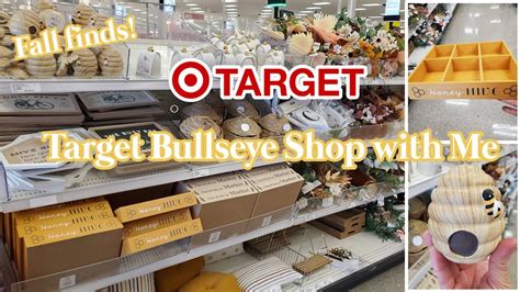 Target Bullseye Shop With Me New Fall Finds Youtube