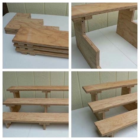Cool Collapsible Shelf For Display Craft Show Displays Craft Booth