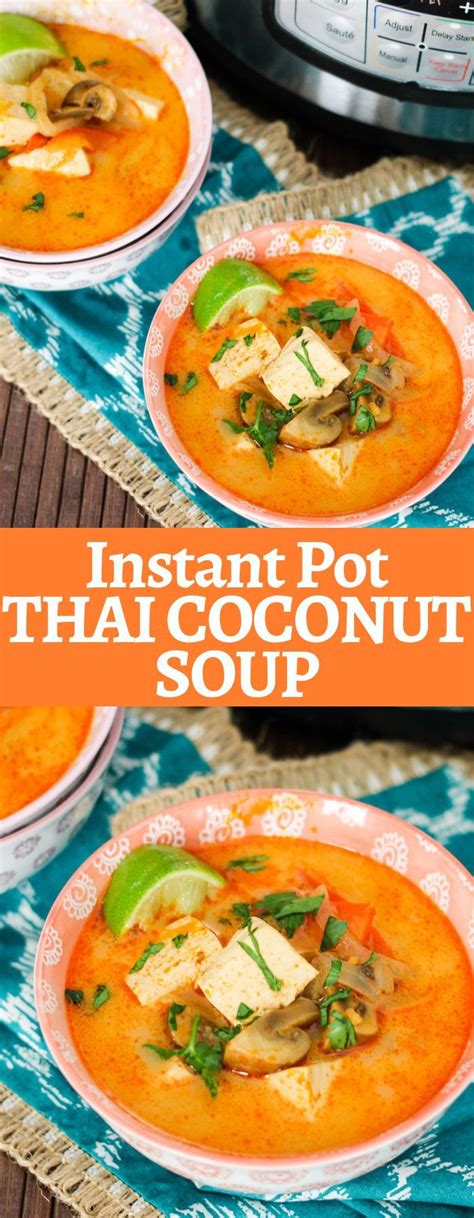 If the soup is too spicy or if you'd like it creamier, add more coconut milk. Instant Pot Thai Coconut Soup is a delicious, comforting ...