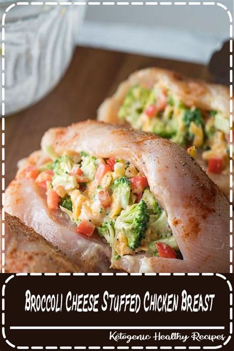 (just put each between two sheets of plastic wrap and pound with back of a skillet). Broccoli Cheese Stuffed Chicken Breast - Merci Brian