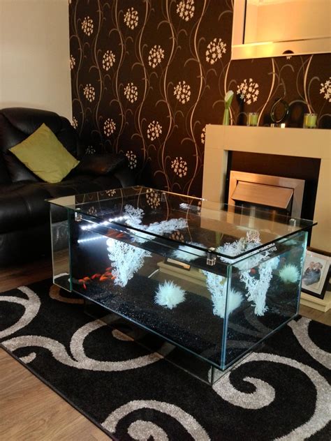 It is also known as an aquarium coffee table. Aquarium Coffee Table For Sale | Roy Home Design