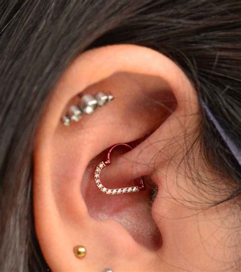 Daith Piercing Benefits Pain Level Healing And Aftercare