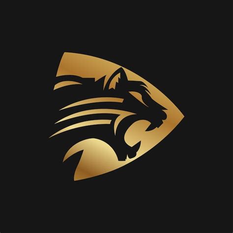 Premium Vector Panther Head Logo Design Template