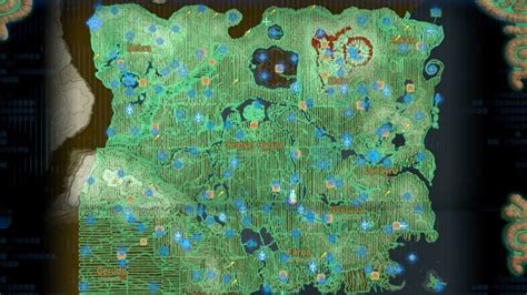 Zelda Breath Of The Wild Interactive Map Ign Mattersvsa