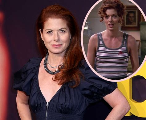 Debra Messing Claims Nbc Pushed Her To Have Bigger Boobs For Will And Grace Perez Hilton
