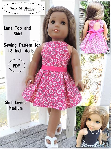 Free Doll Clothes Patterns For 18 Inch Dolls