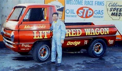 Little Red Wagon Dodge Wheelstander Drag Truck Drag Racing Cars