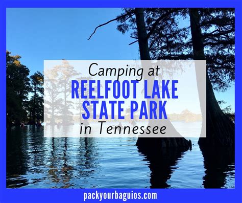 Camping At Reelfoot Lake State Park In Tennessee Pack Your Baguios