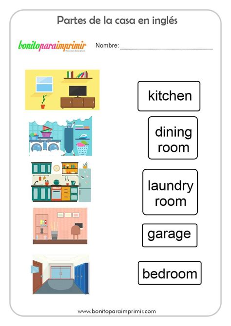 Apr 04, 2013 · en esta lección vas a aprender el vocabulario de las partes de la casa: Partes de la casa en ingles - BONITO PARA IMPRIMIR
