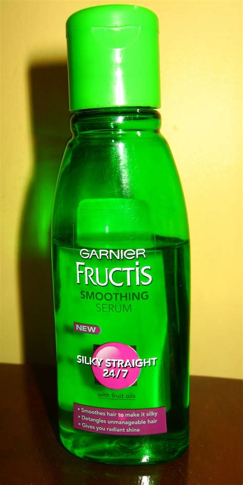 Hair serum is typically for people with dry, wavy or curly hair that is medium to long. Garnier Silky Straight Hair Serum is the secret of my shine