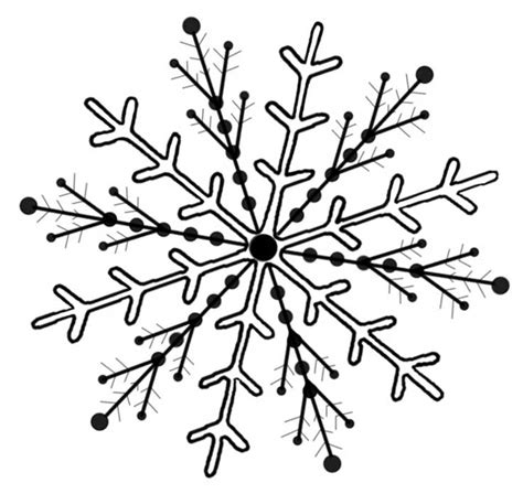 Snowflake Patterns To Trace Coloring Home