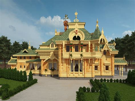 Reconstruction Of The Russian Mansion Of The Xix Century By Igor