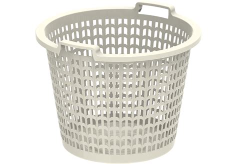 Cosmoplast Plastic Wide Laundry Basket 50l Cosmoplast Ksa