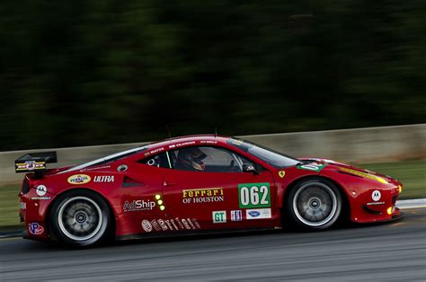 With 40 drivers taking the green flag across the two races, all in the ferrari 488 challenge evo, drivers braved the typically hot and humid conditions of south florida in the middle of june. Road Atlanta 2011 - ILMC/ALMS Practice & Qualify - Risi Competizione Ferrari 458 GT2 - a photo ...